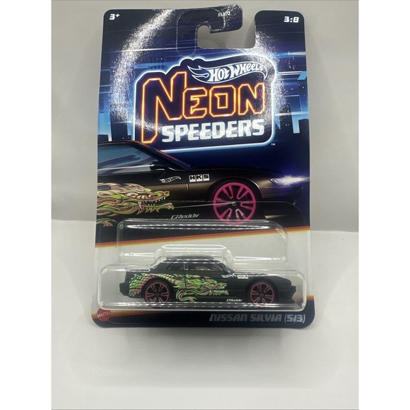 Hot Wheels Other - Hot Wheels Neon Speeders Nissan Silvia